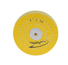 Disque de polissage traité mousseline dur Ø 100 x 15 mm pour PM 100