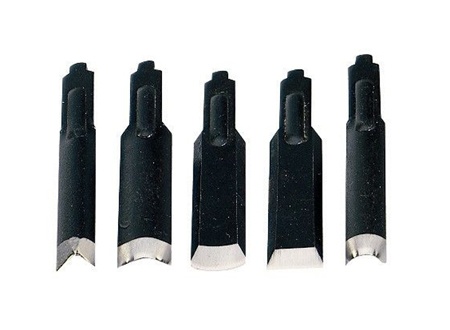 Couteaux de rechange pour MSG jeu de 5 pièces différentes