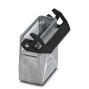 Boîtier prolongateur D25, avec étrier longitudinal, Matériau: Aluminium coulé sous pression, résistant à l'eau de mer, nombre de