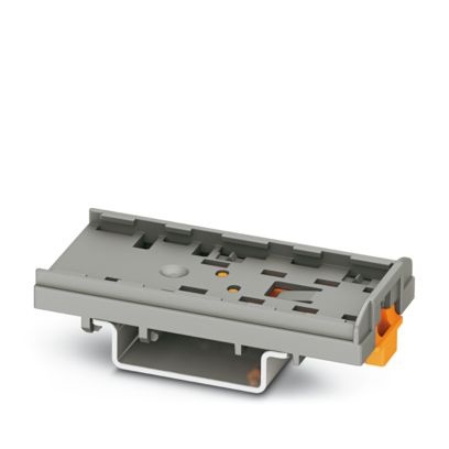 Adaptateur de montage sur profilé, largeur: 28,6 mm, hauteur: 11 mm, coloris: gris, type de montage: NS 35/7,5, NS 35/15