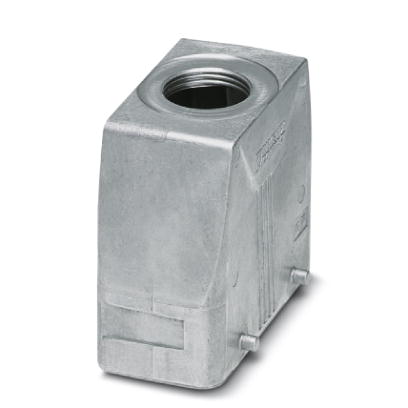 Capot passe-câble B16, pour étrier transversal, Matériau: Aluminium coulé sous pression, anti-corrosion, Nombre de sorties: 1, d