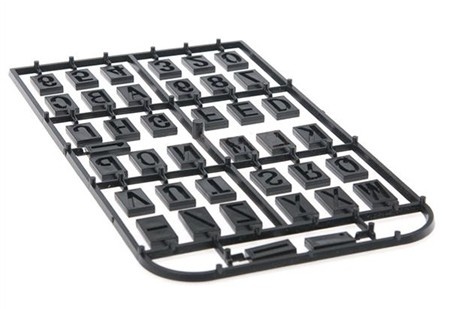 Kit de lettres et chiffres pour GE 20