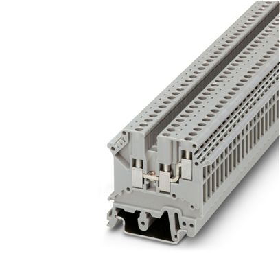 Bloc de jonction gris à vis - 3 conducteurs - 2,5mm²