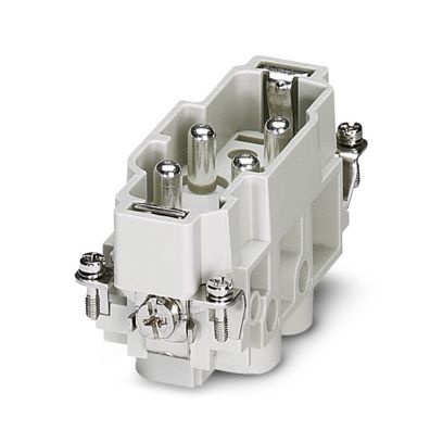 Isolant mâle HEAVYCONNEC, série K4/0, pour 4 contacts de puissance, raccordement vissé