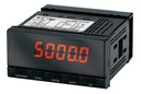 96x48 mm, IP66, entrée: analogique mA ou V, 5 chiffres vert ou rouge, 24 Vc.a./V