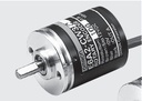 Miniature 30 kHz, sortie A/B, 100 impulsions/tour, 5-12 Vc.c., sortie NPN collec