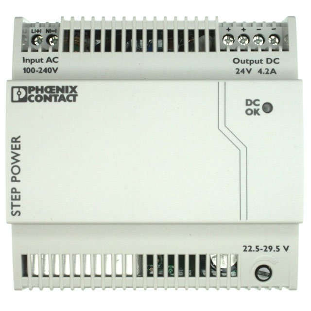 **voir 1837-7453**Alimentation pour profilés 24 V DC / 4,2 A, à découpage primaire, monophasée.