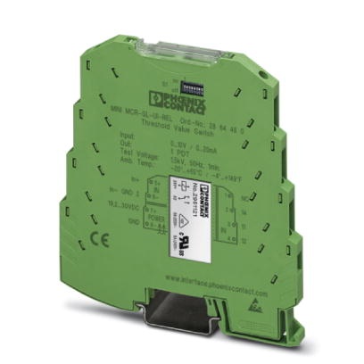 Bascule double seuil, avec hystérésis et temporisation configurables, à raccordement vissé
