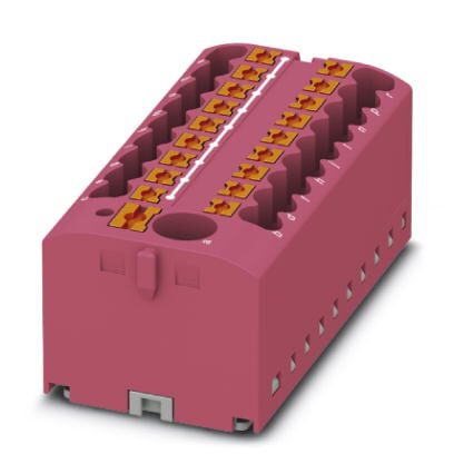 Bloc distributeur, Module de base avec alimentation, raccordement Push-in, nombre de connexions : 19, 0,14 mm² - 4 mm², pas :56 