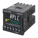 Compteur numérique 48 x 48 mm bornes à vis, ip66, 6 chiffres de comptage, multifonction: 1 et 2 étages, total, lot, double, comp