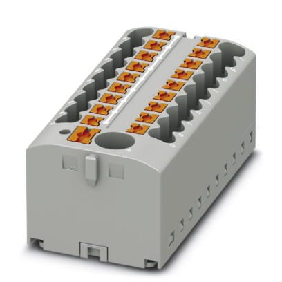 3273374 Bloc distributeur, Module de base avec alimentation, type de raccordement: Raccordement Push-in, Raccordement Push-in, nombre 