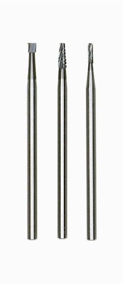 Fraises en métal dur - 3 modèles