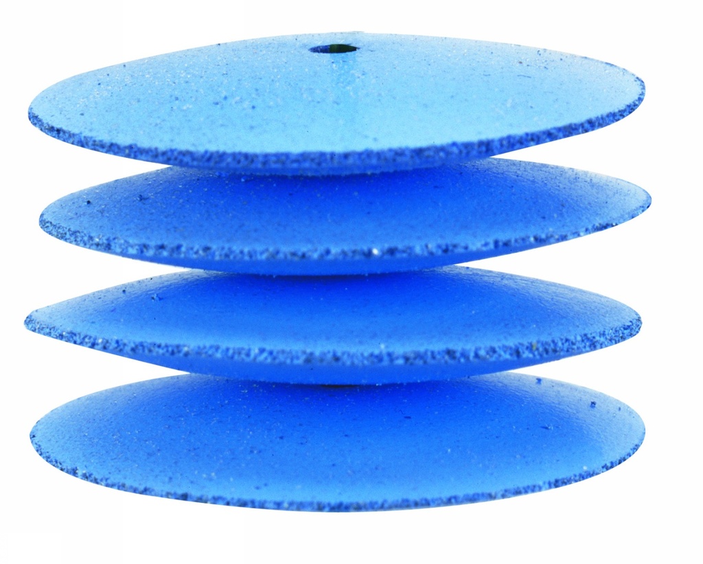 Polissoirs élastiques en silicone en forme de lentille Ø 22 mm, 10 pièces