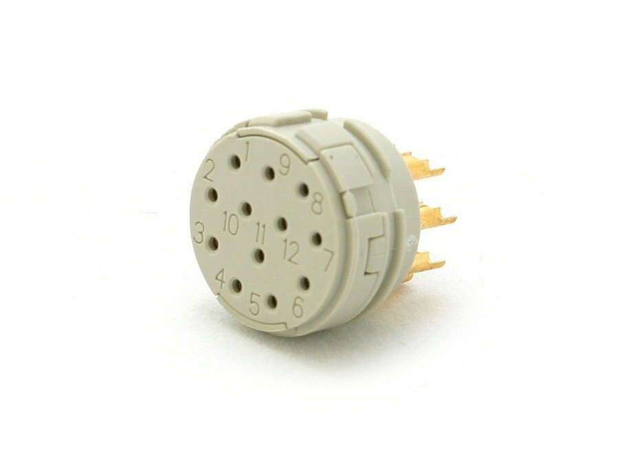 ISOLANT FEMELLE 12 POLES POUR M23