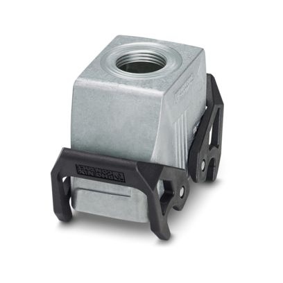 Capot passe-câble B10, avec étrier transversal, Matériau: Aluminium coulé sous pression, anti-corrosion, Nombre de sorties: 1, d