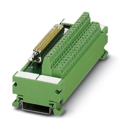 Module VARIOFACE, connexion vissée, avec connecteur mâle Sub-D, se monte sur profilé NS 35/7.5, 25 pôles
