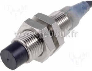 M12, non blindé, 5 mm, 20-264 Vc.a., NF, câble 2 m