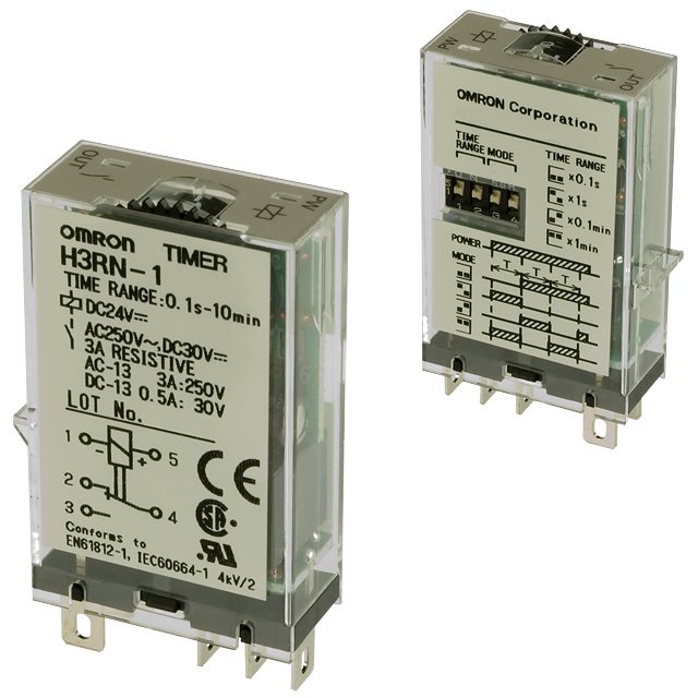 Miniature, multiplage jusquà 10 min., multifonction, 12 Vc.c., 1 inverseur, 3 A
