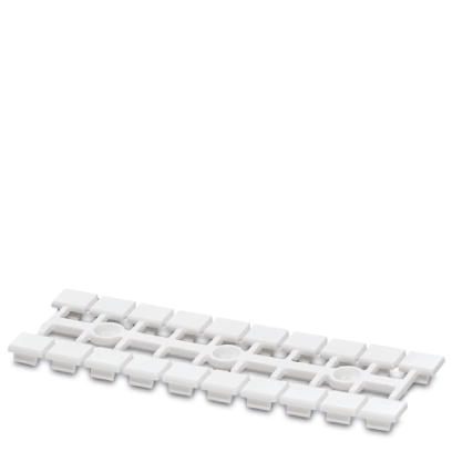 Repères pour blocs de jonction, Rubans, blanc, vierge, repérable avec : THERMOMARK CARD, Type de montage: clipsage, Surface util