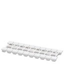 Repères pour blocs de jonction, Rubans, blanc, vierge, repérable avec : THERMOMARK CARD, Type de montage: clipsage, Surface util