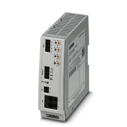 Disjoncteur d'appareil 4 canaux électronique avec limitation de courant active pour la protection de quatre consommateurs à 24