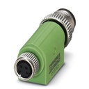 Adaptateur, du connecteur mâle M12 sur connecteur femelle M8, 4 pôles