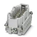 Boîtier pour connecteur mâle HEAVYCONNEC, série B10, 10 pôles, raccordement vissé ...