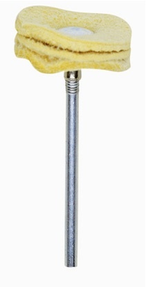 Disques à polir en daim Ø 22 mm, 2 pièces