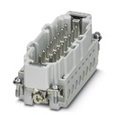 Boîtier pour connecteur mâle HEAVYCONNEC, série B16, 16 pôles, raccordement vissé ...