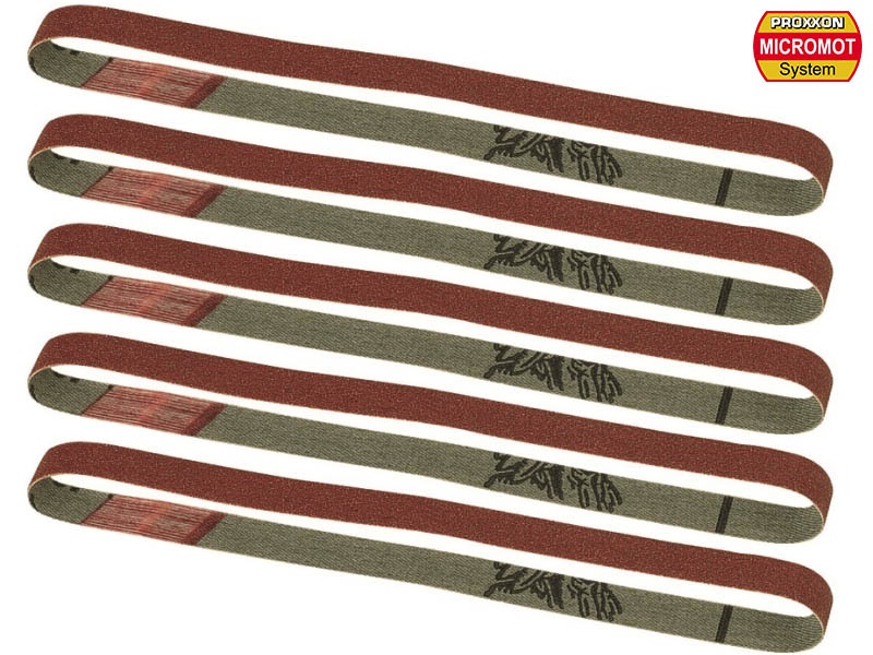 Bande de ponçage en carbure de silicium grain 120 par 5 pièces pour la BS/E