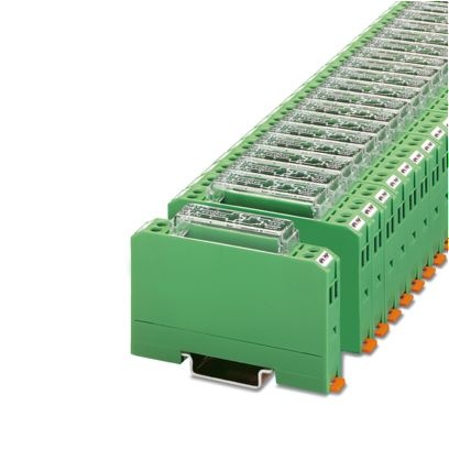 Module inverseur. Le module inverseur inverse les signaux des sorties à transistors NPN à commutation négative en sorties PNP à 