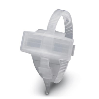 Repère de câble en plastique pour étiquette encapsulée