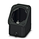 Capot passe-câble HEAVYCONNEC EVO en plastique, avec bride à baïonnette pour raccordement vissé EVO, B6, pour verrouillage longi