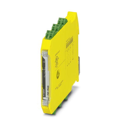 Relais de sécurité pour arrêt d'urgence, portes de protection et barrière lumineuse jusqu'à SILCL 3, Cat. 4, PL e, fonctionnemen