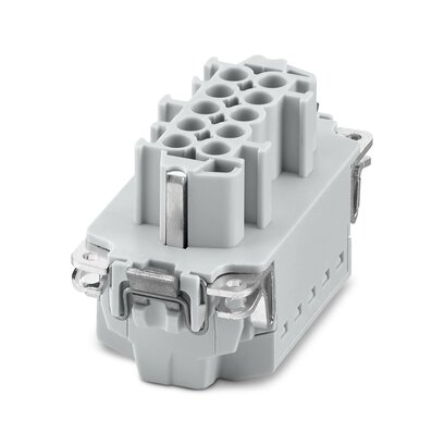 Eléments de contact, nombre de pôles: 10+2 PE, taille: B10, nombre de raccordements par pôle: 1, Connecteur femelle, Raccordemen