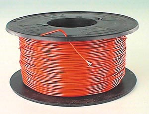FIL SOUPLE 1.34mm² ROUGE, BOBINE 100m