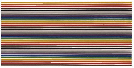  CABLE NAPPE 34xAWG28 COULEUR (LE METRE)