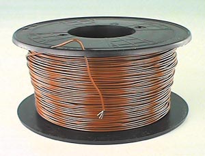 FIL SOUPLE 0.34mm² MARRON, BOBINE 200m