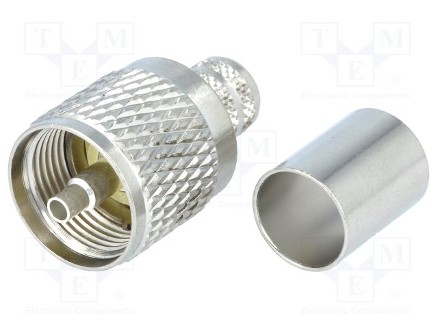 Fiche PL-259 Male Droite à sertir pour RG214