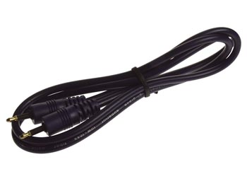 CABLE OPTIQUE - 3.5mm CON VERS 3.5mm CON, OD=5mm, LONGUEUR=2.5m