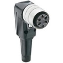 PROL.DIN 8B FEM COUDE VERROU.