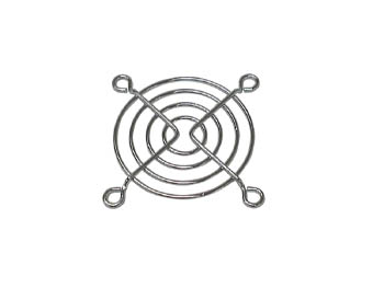 Grille métallique pour ventilateur 60x60mm chromée