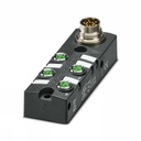 Répartiteur pour capteurs/actionneurs, application : Standard, type de raccordement: Connecteur femelle M8 Métal, nombre de pris