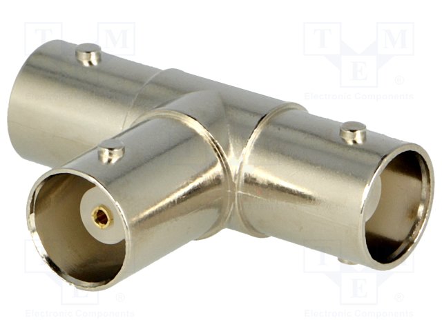 Adaptateur BNC femelle vers 2 BNC femelle