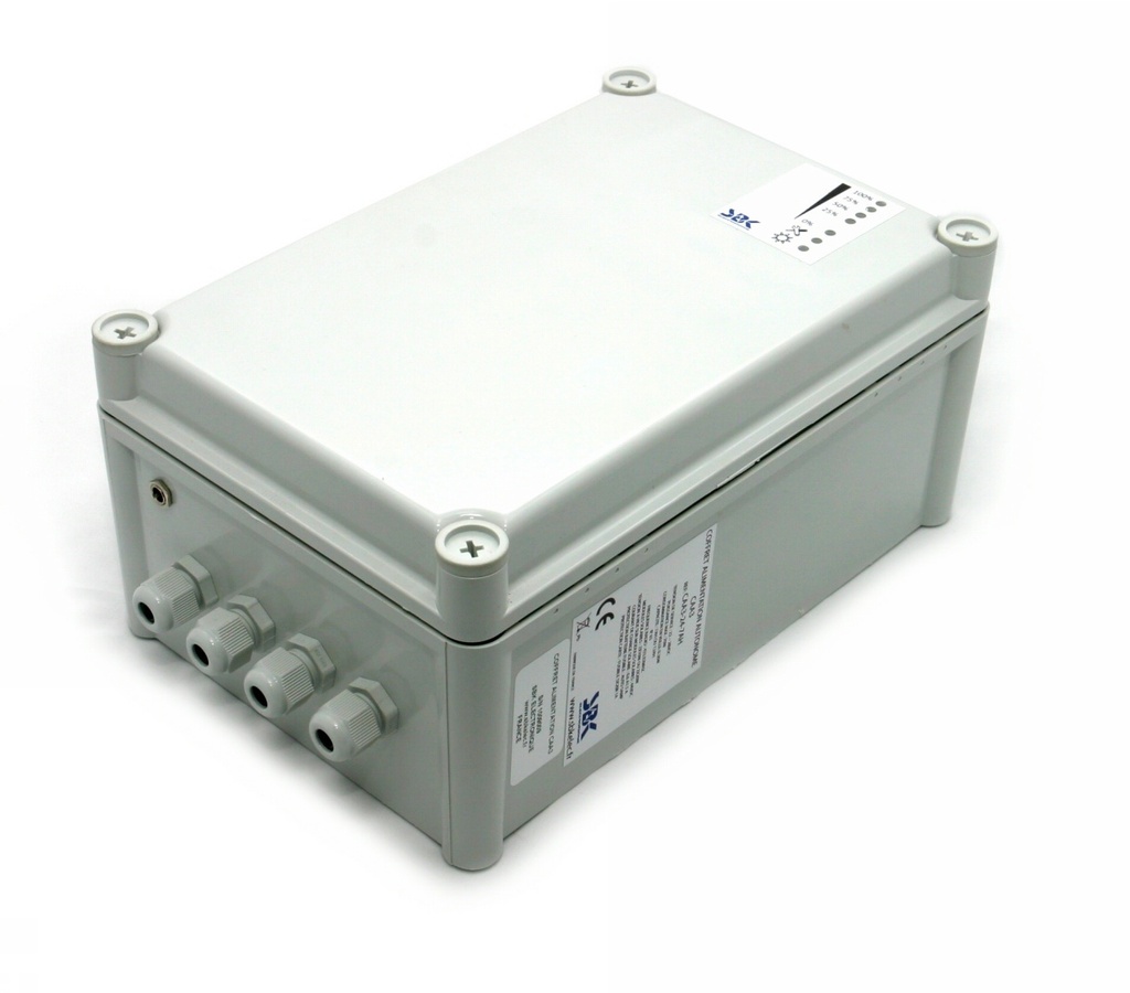 COFFRET ALIMENTATION SOLAIRE 12V ECLAIRAGE BATT 12AH PB