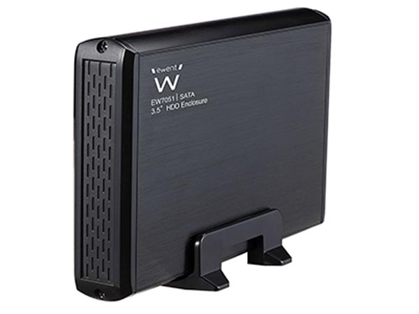 EWENT - BOÎTIER POUR DISQUE DUR SATA DE 3.5" - USB 2.0 