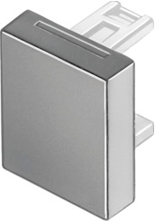 Calotte série 31 Carrée blanche 18*18mm