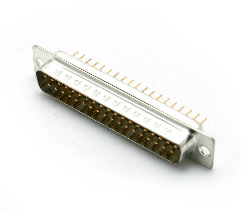 CONNECTEUR SUB-D 37B MALE PICOTS DROITS