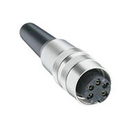 PROL.DIN 5B FEM 90° VERROU.