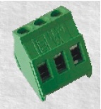 bloc de jonction incliné pas de 5.08 3 poles